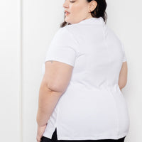 Polo à manches courtes - blanc