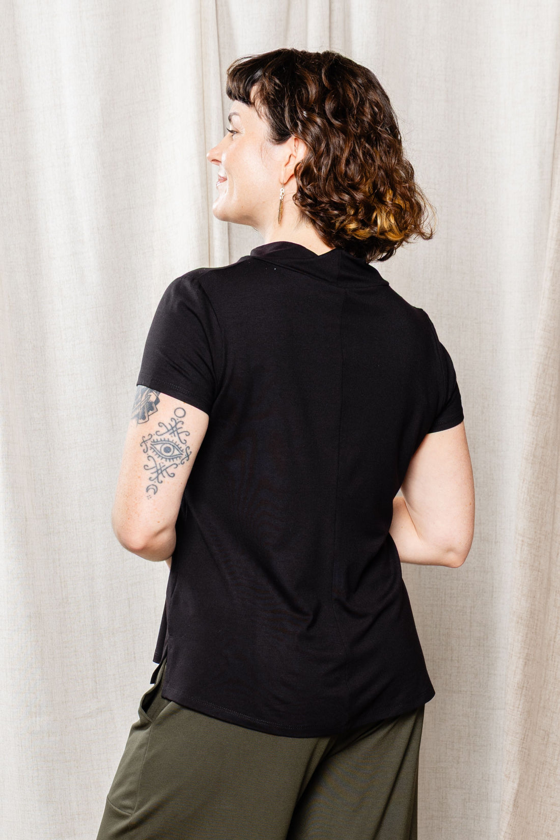 Polo à manches courtes - noir