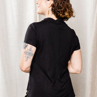 Polo à manches courtes - noir