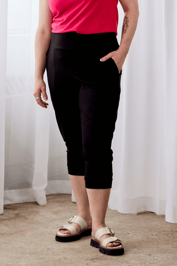 Jogger capri - noir