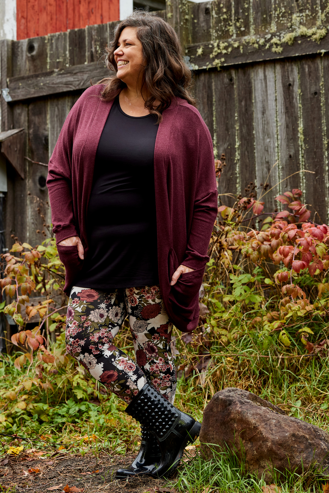 Legging - pivoines