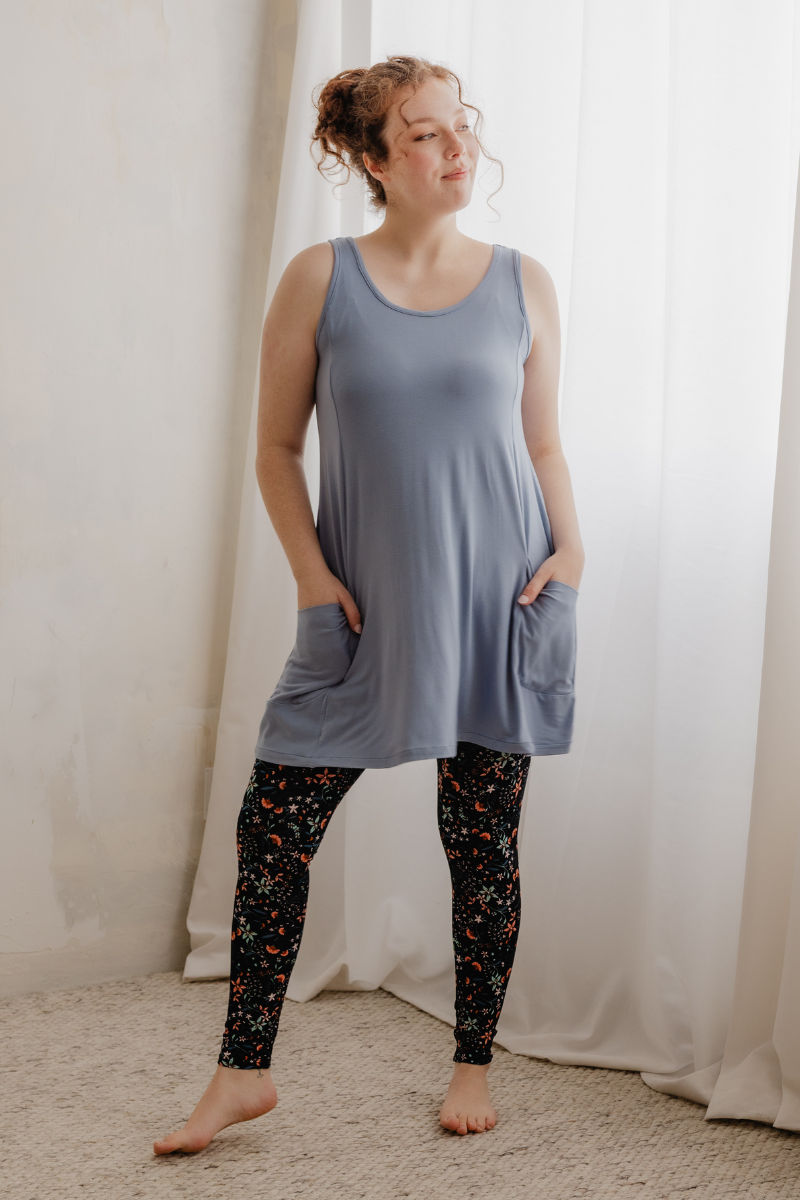Legging - botanique
