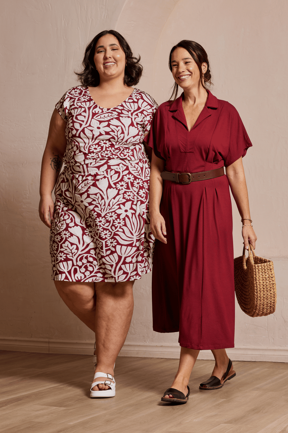 Robe Santorini - camélia