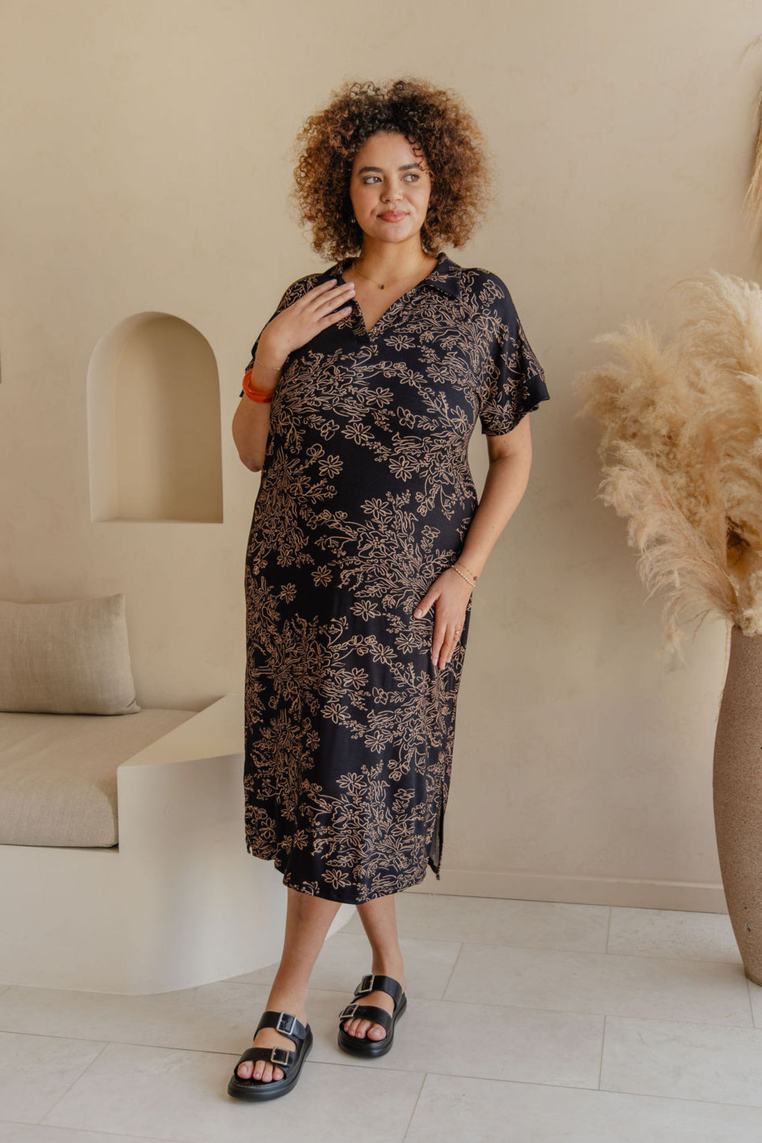 Robe polo midi - sirocco