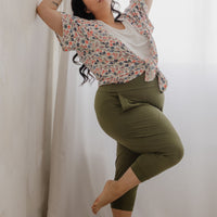 Veste kimono - floraison