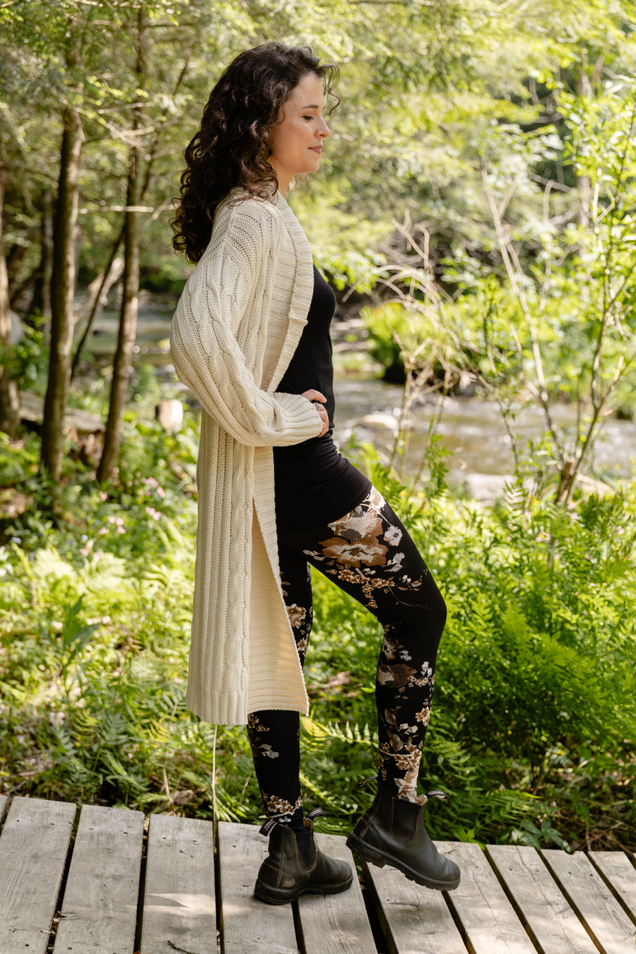 PRÉCOMMANDE - Veste réconfortante maille torsadée - crème